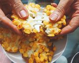 Hình bước làm 6 của món Scones bắp phô mai (corn cheese scones)
