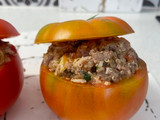 Tomates farcies au bœuf et au quinoa 🌿 🍅