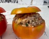 Une image de l'étape 3 de Tomates farcies au bœuf et au quinoa 🌿 🍅.