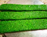 A picture of step 7 of Coconut burfi.
