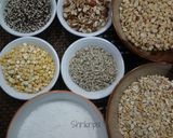 A picture of step 1 of Chikki.