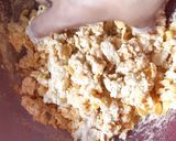 A picture of step 1 of Cornflakes Pohe Pakode.