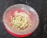 A picture of step 2 of Cheesey Garlic Bread/Bun.