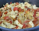 A picture of step 4 of Easy chicken burritos.