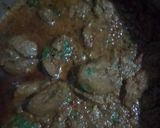 A picture of step 7 of Masala kalaji gravy.