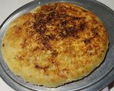 Foto del paso 6 de la receta: Tortilla de papa rosti rellena de muslitos de pollo, verdeo y champiñones 🥮