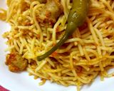 صورة لخطوة 3 من وصفة سباغيتي بالمرقاز 👌😍🥗