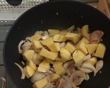 A picture of step 6 of Japanese curry chicken.