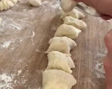 A picture of step 2 of Potato and parsnip gnocchi with green pesto and crispy sage 🌿.