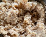 A picture of step 2 of Soyabean Muithya.