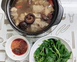 Hình bước làm 1 của món Gân bò nấu nấm