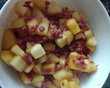 Foto del paso 2 de la receta: Migas de coliflor con manzana y jamón