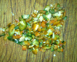Foto del paso 4 de la receta: Aguacate relleno de pollo adobado a la Mario, s