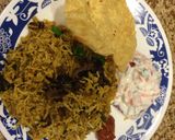 A picture of step 6 of Kerala Chicken Biriyani.