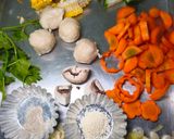 Foto langkah ke 1 dari resep Sup Pelangi Bakso.
