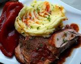Sütőben sült sertéscomb-inspiráció Georgi Bianca konyhájából recept fázis 3 fotója