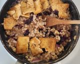 A picture of step 4 of Creamy Pumpkin Barley Skillet.