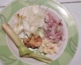 Foto langkah ke 1 dari resep Sotong tumis pedas.
