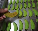 Foto langkah ke 7 dari resep Kuker Ulat Sutra.