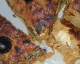 A picture of step 6 of Crustless Vegetable Quiche.