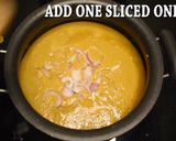 A picture of step 7 of Pathrade Colocasia Rolls in coconut gravy with Mutton Chicken.
