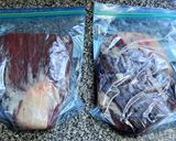 รูปขั้นตอนการทำที่ 1 ของ Flank Steak ย่างเตาหินภูเขาไฟ