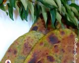 A picture of step 3 of Curry Leaves Paratha.