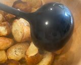 A picture of step 4 of Traditional Capirotada.