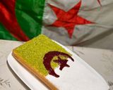 صورة لخطوة 9 من وصفة كيكة العلم الوطني بطعم حب الوطن🇩🇿🇩🇿🇩🇿