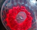 Foto langkah ke 3 dari resep Puding Mozaik Merah Putih.