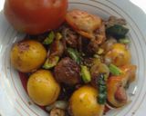 Foto langkah ke 4 dari resep Krengsengan pete hati ampela+calon telor.