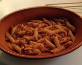 Tésztával és kolbásszal rakott brokkoli #gluténmentes#tejmentes recept fázis 6 fotója