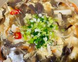 A picture of step 4 of Hot and Sour Soup.