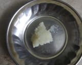 A picture of step 4 of Chocolate kopra paak.