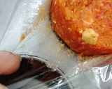A picture of step 6 of Gajar halwa cups with rabdi.