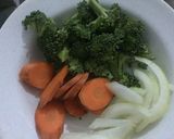 Foto langkah ke 1 dari resep Tumis Sapo Jamur Saus Tiram.