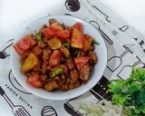 Foto langkah ke 4 dari resep Orek Tempe Tomat Kecap.