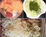 A picture of step 1 of Tiranga Sandwich.