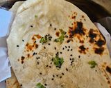 A picture of step 5 of Naan Bread and Yogurt Onion Bell Pepper Curry.