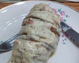 Foto del paso 4 de la receta: Papas rústicas rellenas con salsa blanca 🍽️