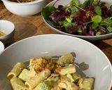 A picture of step 7 of Creamy romanesco pasta without cream 😍 SO GOOD.