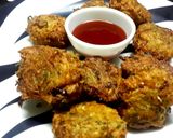 A picture of step 2 of Crispy Cabbage Fritters.