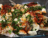 Foto del paso 2 de la receta: Raya al horno con patatas de costa Rica al pimentón de la vera