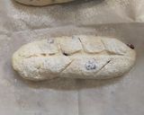 Foto langkah ke 9 dari resep Cranberry Cheese Bread (Tanpa Telur).
