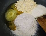 बेसन आटा बर्फी रेसिपी चरण 1 फोटो