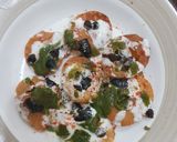 A picture of step 2 of Dahi puri.