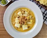 Foto langkah ke 10 dari resep Lontong Kari Daging Sapi.