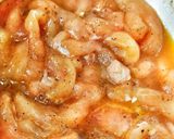 A picture of step 1 of Crispy chilli chicken.