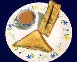 A picture of step 9 of Corn Cheese Sandwich.
