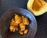 A picture of step 1 of Roasted Pumpkin seed 🎃 🌱.